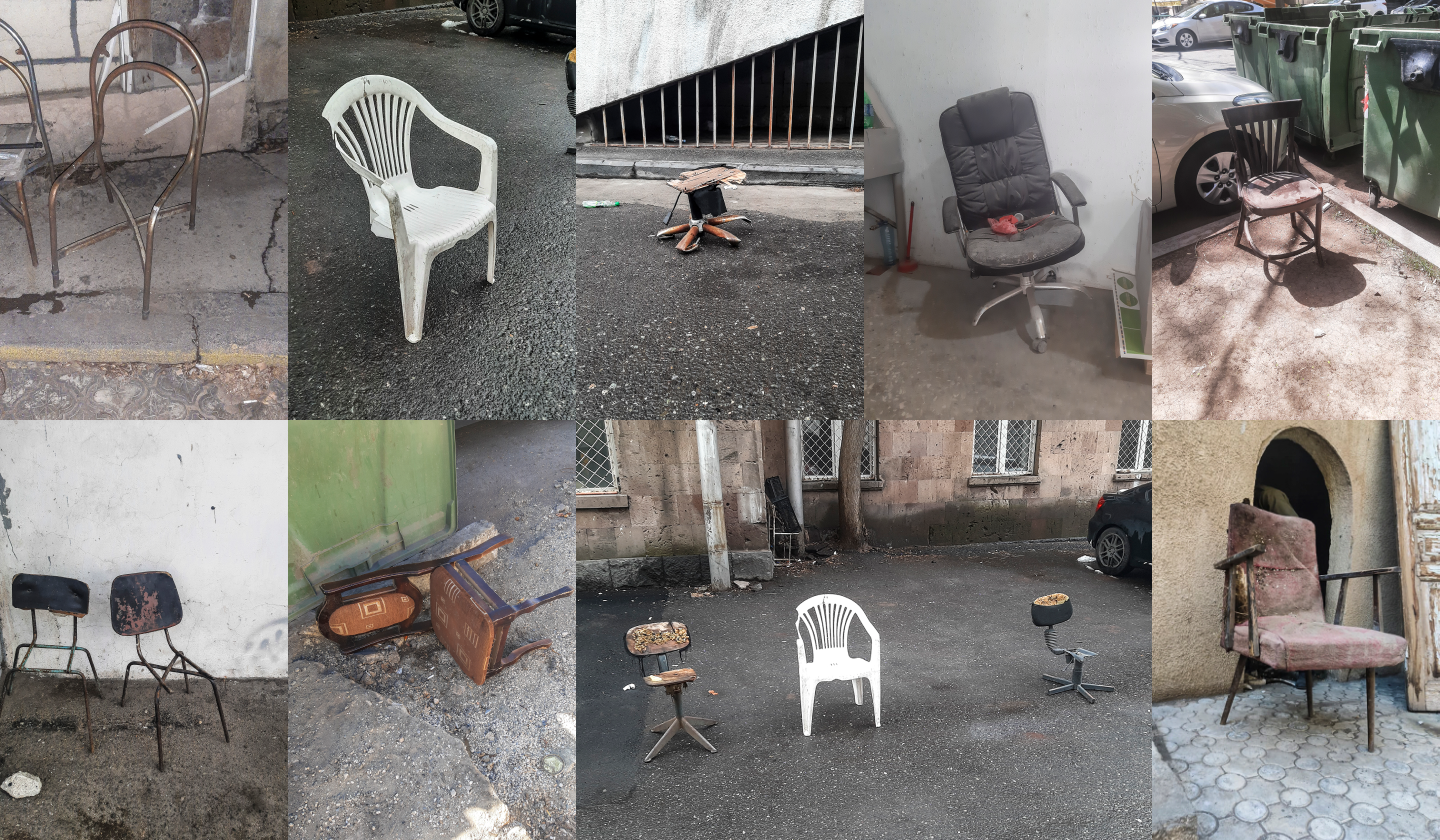 different chairs